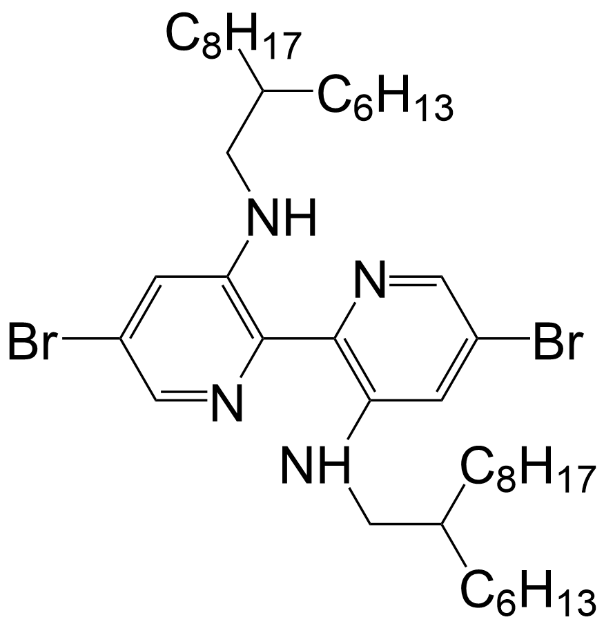 5,5'-dibromo-N3,N3'-bis(2- hexyldecyl)-[2,2'-bipyridine]- 3,3'-diamine/